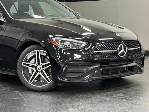 Black 2025 Mercedes-Benz C-Class C 300