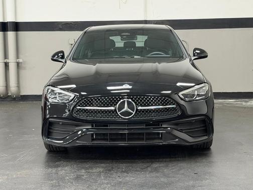 Black 2025 Mercedes-Benz C-Class C 300