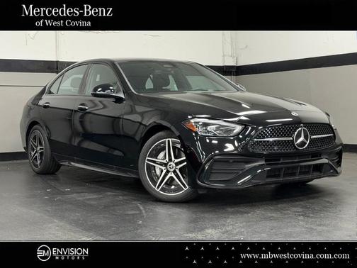 Black 2025 Mercedes-Benz C-Class C 300