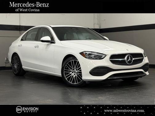 Polar White 2023 Mercedes-Benz C-Class C 300 4MATIC