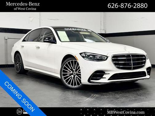 Diamond White 2023 Mercedes-Benz S-Class S 580 4MATIC