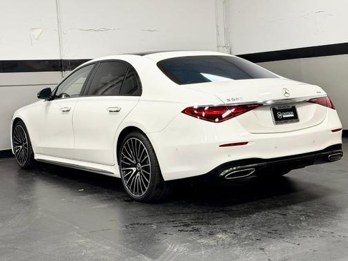 Diamond White 2023 Mercedes-Benz S-Class S 580 4MATIC