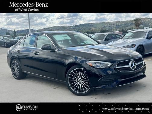 Black 2026 Mercedes-Benz C-Class C 300
