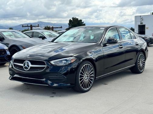 Black 2026 Mercedes-Benz C-Class C 300