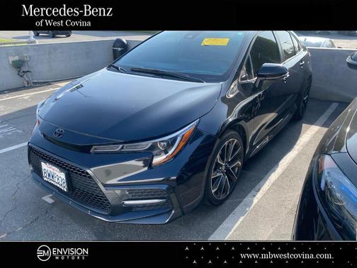 Black Sand Pearl 2021 Toyota Corolla SE