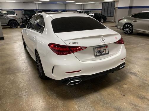 Polar White 2024 Mercedes-Benz C-Class C 300