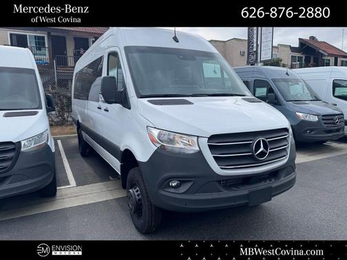 Arctic White 2024 Mercedes-Benz Sprinter 3500XD High Roof