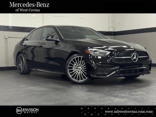 Black 2024 Mercedes-Benz C-Class C 300