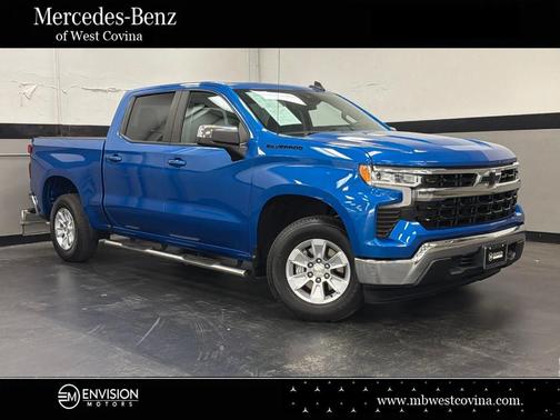 Glacier Blue Metallic 2024 Chevrolet Silverado 1500 LT