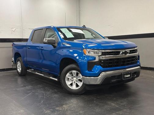Glacier Blue Metallic 2024 Chevrolet Silverado 1500 LT