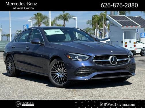 Blue 2026 Mercedes-Benz C-Class C 300 4MATIC