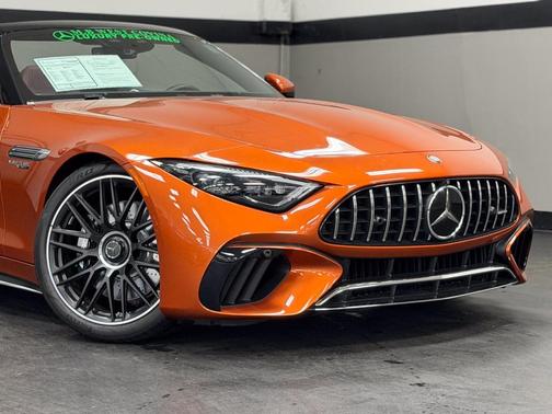 Gray 2024 Mercedes-Benz AMG SL 63 Base
