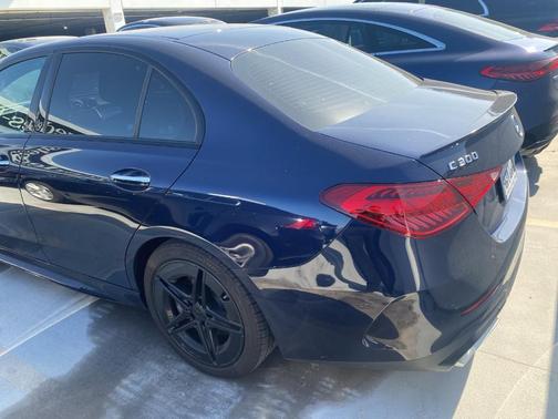 Lunar Blue Metallic 2023 Mercedes-Benz C-Class C 300
