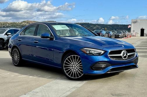 Blue 2026 Mercedes-Benz C-Class C 300