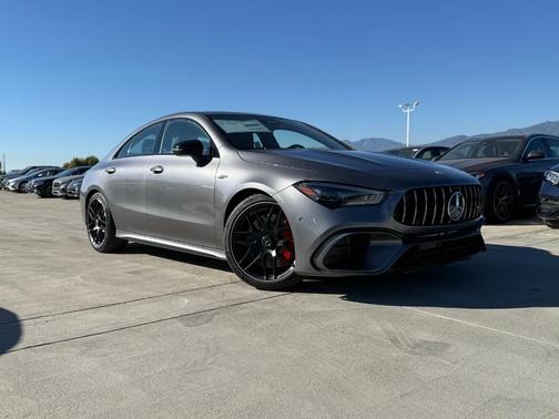 Gray 2026 Mercedes-Benz AMG CLA 45 Base 4MATIC