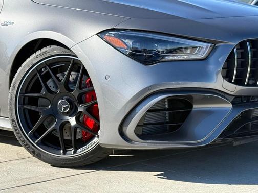 Gray 2026 Mercedes-Benz AMG CLA 45 Base 4MATIC