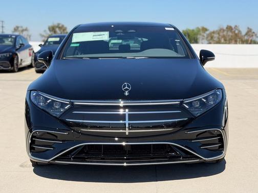 Black 2026 Mercedes-Benz EQS 450 Base 4MATIC