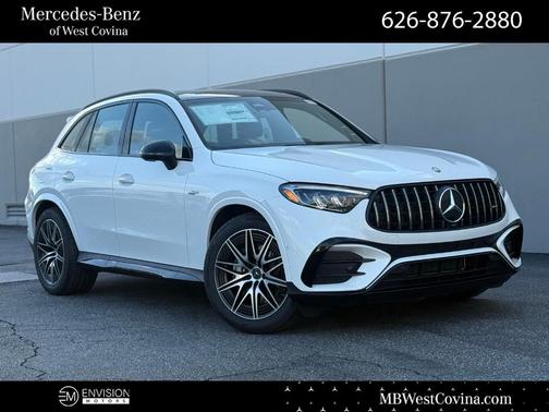 Polar White 2026 Mercedes-Benz AMG GLC 43 Base