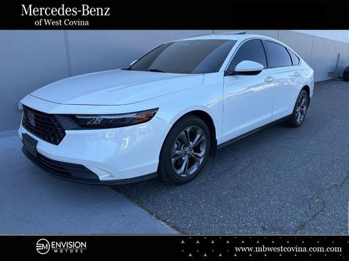 Platinum White Pearl 2023 Honda Accord EX