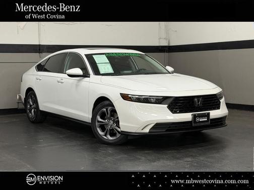 Platinum White Pearl 2023 Honda Accord EX