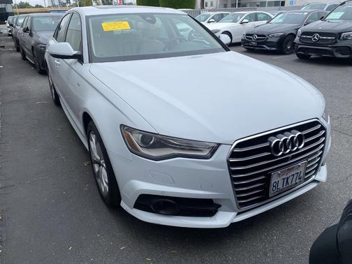 Glacier White Metallic 2017 Audi A6 2.0T Premium Plus