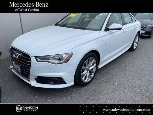 Glacier White Metallic 2017 Audi A6 2.0T Premium Plus
