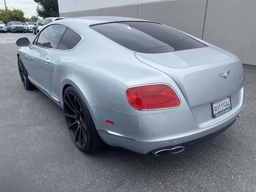 Silver Tempest Metallic 2015 Bentley Continental GT V8