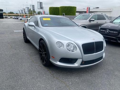 Silver Tempest Metallic 2015 Bentley Continental GT V8