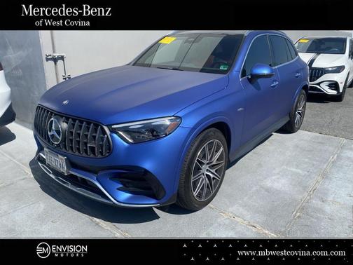 Blue 2025 Mercedes-Benz AMG GLC 43 Base 4MATIC