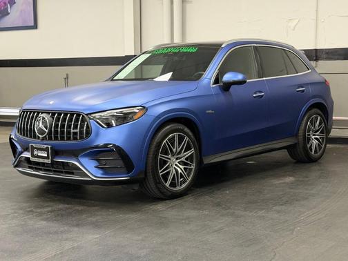 Blue 2025 Mercedes-Benz AMG GLC 43 Base 4MATIC