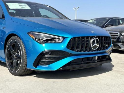Blue 2025 Mercedes-Benz AMG CLA 35 Base