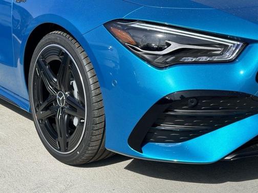 Blue 2025 Mercedes-Benz AMG CLA 35 Base
