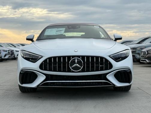 White 2026 Mercedes-Benz AMG SL 55 Base