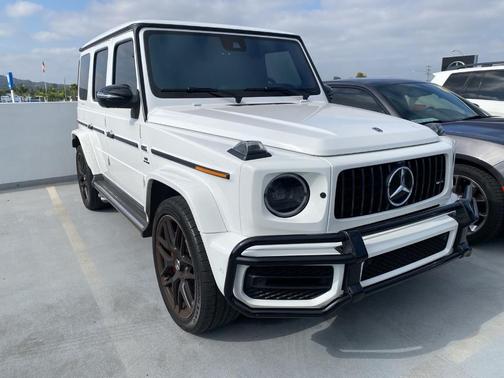 Polar White 2021 Mercedes-Benz AMG G 63 Base
