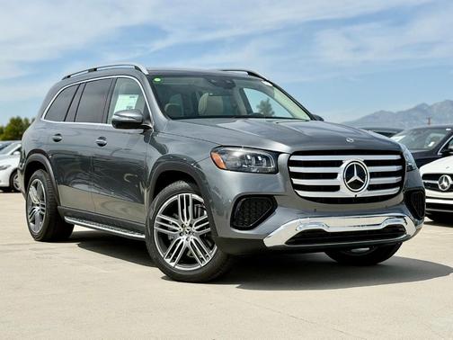 Gray 2026 Mercedes-Benz GLS 450 4MATIC