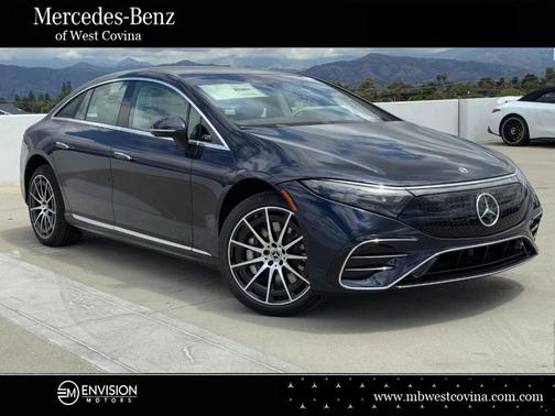 Blue 2026 Mercedes-Benz EQS 450 Base 4MATIC