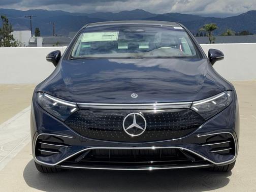 Blue 2026 Mercedes-Benz EQS 450 Base 4MATIC