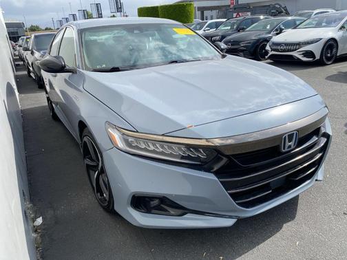 Sonic Gray Pearl 2022 Honda Accord Hybrid Sport