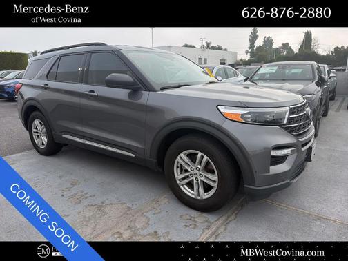 Gray Metallic 2021 Ford Explorer XLT