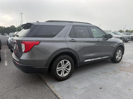 Gray Metallic 2021 Ford Explorer XLT