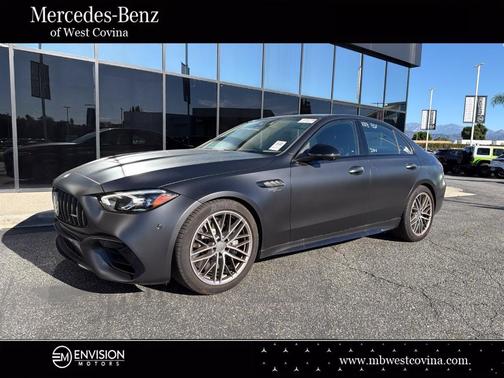 Graphite Gray 2025 Mercedes-Benz AMG C 63 S E Performance