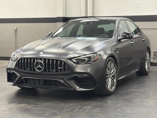 Graphite Gray 2025 Mercedes-Benz AMG C 63 S E Performance