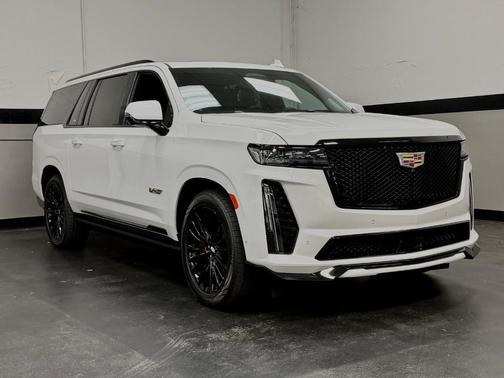 Crystal White 2023 Cadillac Escalade ESV V-Series