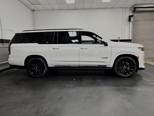 Crystal White 2023 Cadillac Escalade ESV V-Series