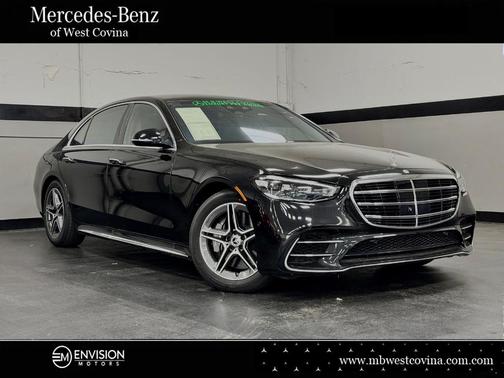 Obsidian Black Metallic 2024 Mercedes-Benz S-Class S 580 4MATIC
