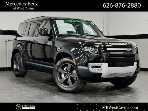 Santorini Black 2023 Land Rover Defender 110 SE