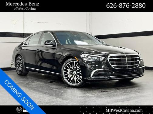 Obsidian Black 2025 Mercedes-Benz S-Class S 580 4MATIC