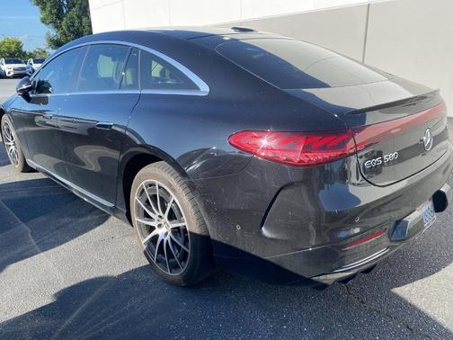 Obsidian Black 2024 Mercedes-Benz EQS 580 Base 4MATIC