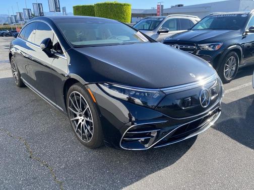 Obsidian Black 2024 Mercedes-Benz EQS 580 Base 4MATIC