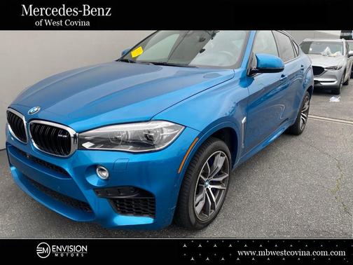 Long Beach Blue Metallic 2017 BMW X6 M Base